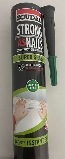 Soudal:Super Grab adhesive 350ml Tube
