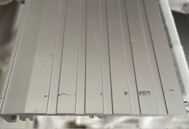 Aluminium Threshold Ramp - (Per Meter)