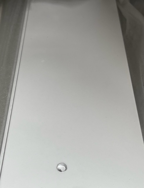 Aluminium Skirting (100 mm × 1.6mm × 3.6M)  long