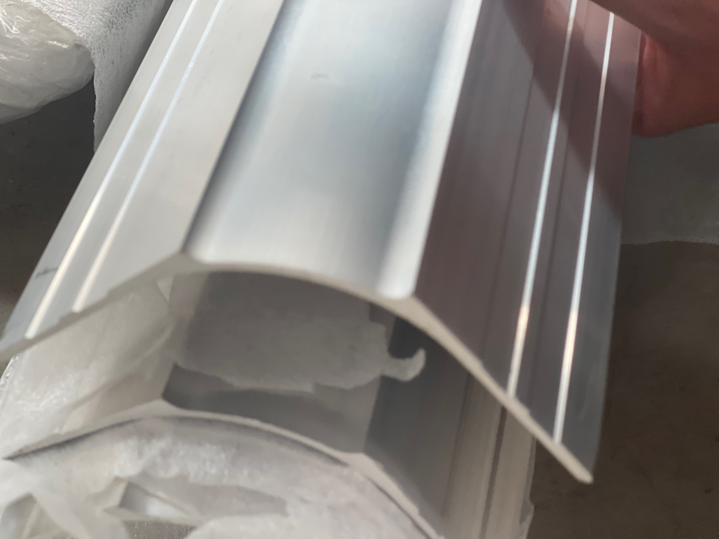 Aluminium Coving - 75mm - 6.5m long