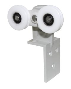 Left Handle Double Bogie Roller Assy, 75mm Dia Wheel