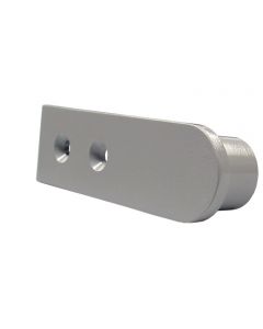 Coolroom/ Freezer Door Handle End Bracket, White