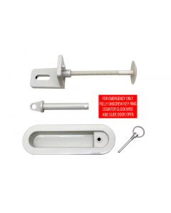 Coolroom Sliding Door Locking System