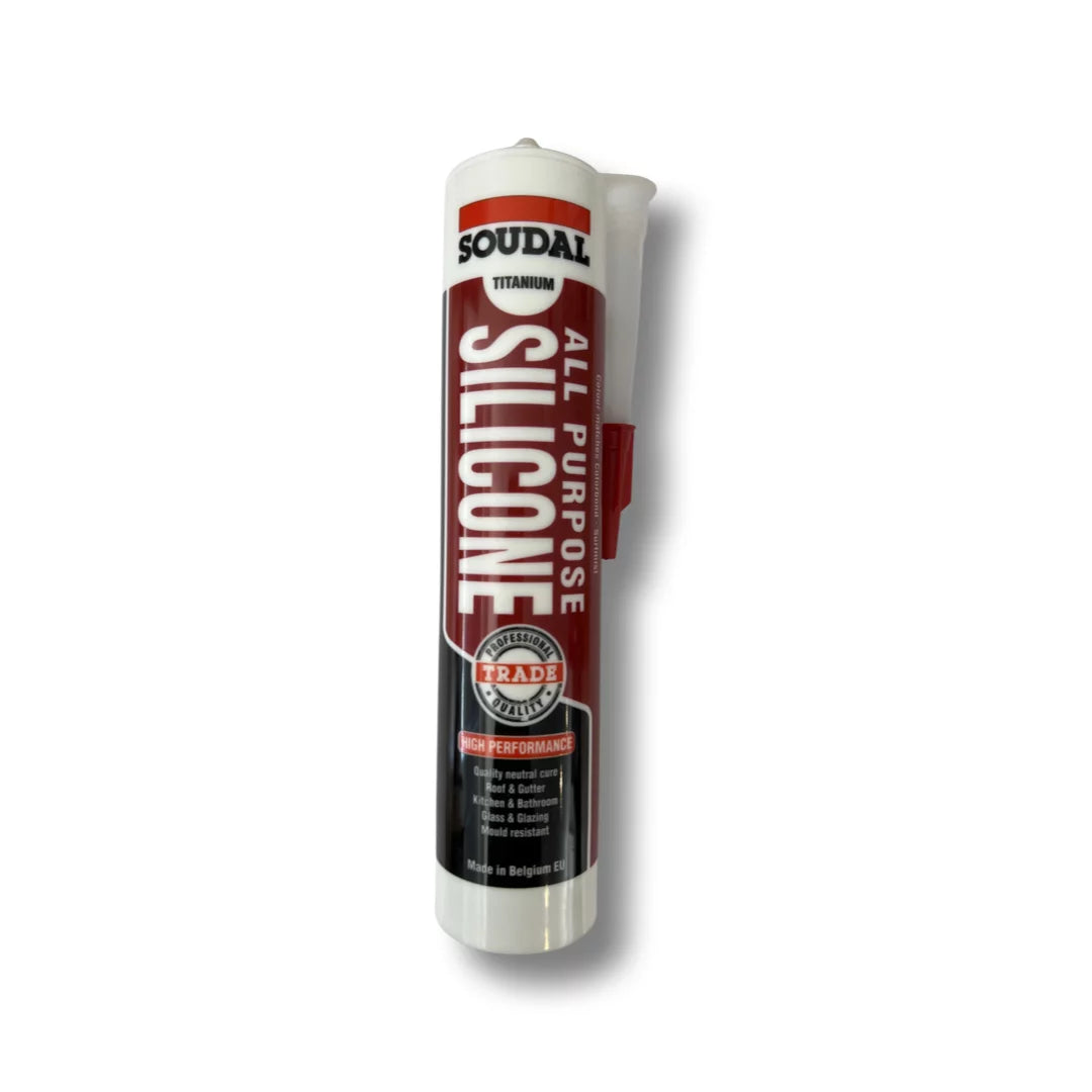 Soudal All Purpose Silicone - Titainium Surfmist color 300ml Tube