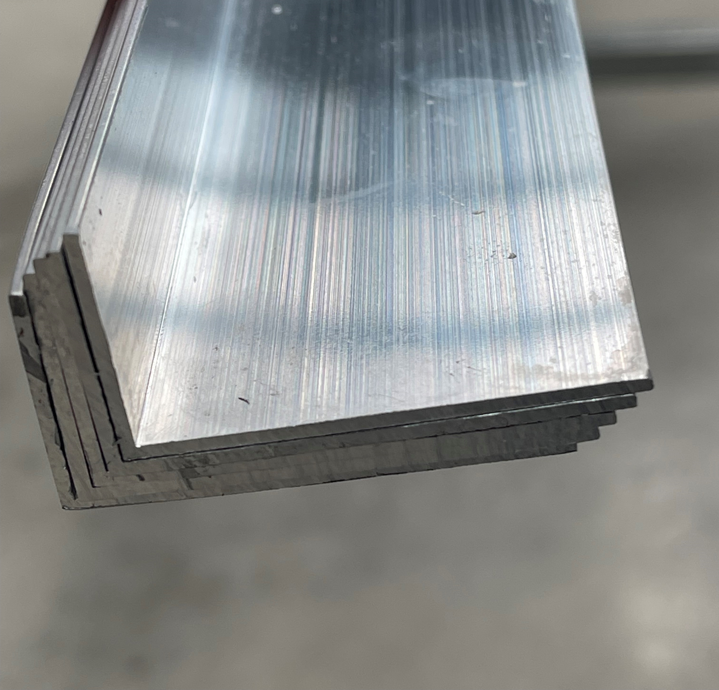Aluminium Angle 50 x 25 x 1.5mm (6.5m long)