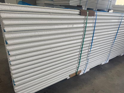 EPS sandwich panels tied together 