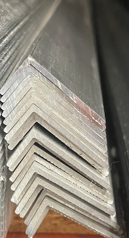Aluminium Angle 25 x 12 x 1.5mm - (5.0M Long)