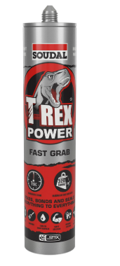 Soudal T-Rex Power Fast Grab White - 290mL