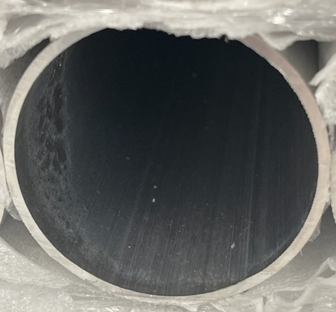 Aluminium Round Hollow Tube- 60X2 mm thickness X6.5M Long