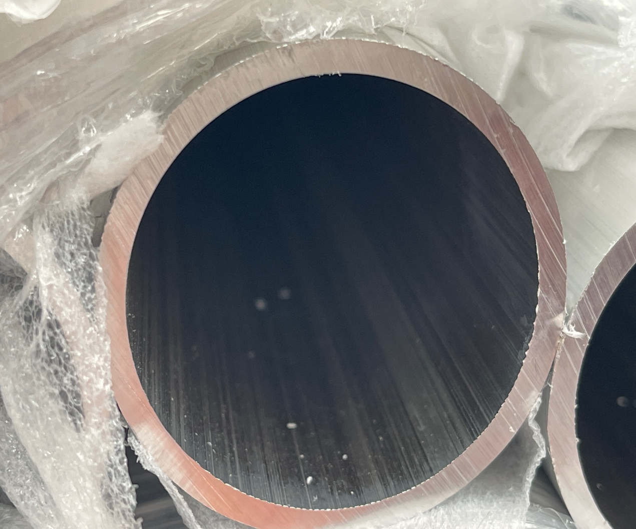 Aluminium Round Hollow Tube- 50X3 mm thickness X6.5M Long