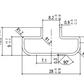 Aluminium Slatwall Insert  28mm x 13.5mm x (2.4M Long)